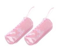 FRCOLOR 2 Pièces Organiseurs de Chaussures de Danse en Maille pour Filles Pochettes de Rangement Respirant pour Ballet pour Cours de Danse