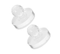 FRCOLOR 2 Pièces Outil de Pression pour Paupières Lot de Outil Pratique pour Application Précise et Durable pour Artistes Maquilleurs et Usage Personnel