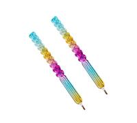 FRCOLOR 2 Pièces Outils De Pointage Lumière Dirigé Art Autocollants S'agiter Paillettes Outil De Sélection De Pierres Précieuses Lieu Coussin Lumineux Gel De Construction Pour Les Ongles