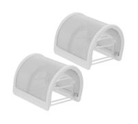 FRCOLOR 2 pièces Pare Brise Micro U Protection Éclaboussures pour Micro Main Filtre Pop Pratique pour Enregistrement Diffusion et Discours