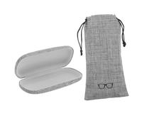 FRCOLOR 2 Pièces Pour Lunettes Porte-lunettes Étui à Lunettes Dur Lunettes à Cordon à Lunettes En Verre Pour Les Yeux Protecteur De Lunettes Vitrine Le Fer