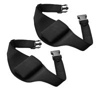 FRCOLOR 2 pièces Sac Ceinture Fitness pour Microphone Pochette de Transport et Stable pour Micro Porte Mic Sportif pour Danse et Entraînement Protection Sécurisée pour Émetteur Noir