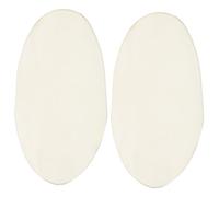 FRCOLOR 2 pièces Tête de Tambour Peau de Chèvre Naturelle Lot de Remplacement pour Tambour Africain pour Jeu Confortable