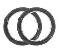 FRCOLOR 2 Rouleaux de Ruban Adhésif pour Violon Noir 3 MM X 66 M Autocollant Guide-Doigts pour Instruments de Musique Fourniture D’Instruments Pratique pour Apprentissage et