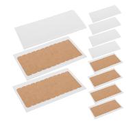 FRCOLOR 20 Feuilles Invisible Double-sided Hair Extension Tape Strong Adhesive Strips For Wigs Toupees Comfortable Lace Integration Natural Look Replacement Glue Tape