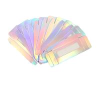 FRCOLOR 20 pièces Boîte de Rangement pour Faux Cils Coffrets Vides Pailletés Boîte Organisatrice et Compacte pour Voyage et Usage Professionnel