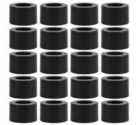 FRCOLOR 20 Pièces Bouchon de Flacon Huile Essentielle Noir en PP avec Trou, Joint Étanche et Prévention des Fuites, pour Diffuseur Aromathérapie Élégant