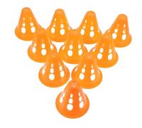 FRCOLOR 20 Pièces Cônes Dentraînement Empilables pour Roller Plastique Couleur Vive pour Jeux de Signalisation Routière et Parcours Dagilité Intérieur et Extérieur