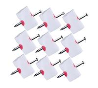 FRCOLOR 20 pièces Faux Clou à Travers Doigt Accessoire de Blague et Souple avec Sang Réaliste pour Fête Halloween et Poisson Avril Couleur Aléatoire Couleur Aléatoire