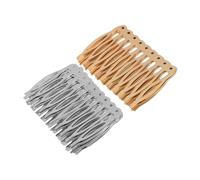 FRCOLOR 20 Pièces Kit Peignes Latéraux pour Voile de Mariée Accessoires Cheveux DIY pour Mariage Matériaux Durables pour Femmes et Demoiselles Honneur