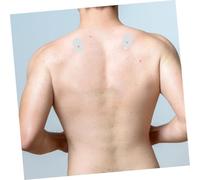 FRCOLOR 20 pièces Pads de Massage Réutilisables Électrodes Snap Plastique Ergonomiques Polyvalents pour Cou Épaules et Portable Maison