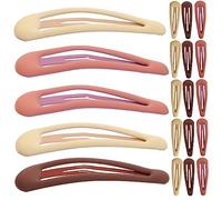 FRCOLOR 20 Pièces Pince À Cheveux Creuse Accessoires Pour Cheveux Coiffure Petite Fille Accessoires Épingles À Cheveux Paillettes Grandes Pinces À Cheveux Sèche-Cheveux