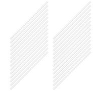 FRCOLOR 200 Tubes de Rallonge pour Buse de Pulvérisation 3 MM X 100 MM en PP Transparent - Tube de Rechange pour Nettoyant Domestique - Application Précise pour Nettoyage Industriel et