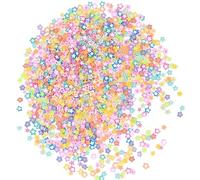 FRCOLOR 2000 Pièces accessoires de nail art accessoires pour ongles autocollants briller Clous art d'ongle d'argile nail polish nail gel tranches d'argile polymère patchs pour les ongles