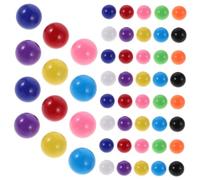FRCOLOR 200pièces Billes Plastique pour Garçon Fille Outils Enseignement des Mathématiques Billes Rondes De Jeu De Dames Chinois Et Jeux De Société