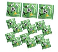 FRCOLOR 20pcs Napkins Jetables Sur Le Thème Du Football Avec Des Serviettes En Papier Absorbantes À Imprimé De Football Pour Les Événements Sportifs Des Fêtes D'anniversaire Et Les