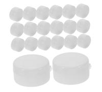 FRCOLOR 20pièces Lot de Billes de Hochet Plastique pour Jouets Garçon Fille Clochettes de Rechange pour Bricolage DIY et Hochets