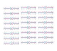 FRCOLOR 24 Autocollants Adhésifs pour Révélation Décorations Colorées pour Fête d'Anniversaire Étiquettes pour Bouteilles d'Eau Thème Garçon ou Fille Accessoires pour Party Gender