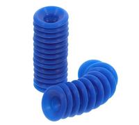 FRCOLOR 24 Pièces 24 Joints D’étanchéité en Silicone Bleu Semi-Enveloppant pour Bouchons à Bascule, Universels, Compatibles Bouteilles en Verre, Anti-Fuite pour Bière et Eau, Kit Cuisine