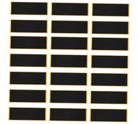 FRCOLOR 24 pièces Autocollants Antidérapants pour Doigts Bandes Mousse Adhésives pour Planche Skate Protection Grip Fiable pour Noir