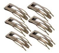 FRCOLOR 24pièces Barrettes à Cheveux Métalliques Pour Filles Accessoires Élégants Multi-fonctions Pour Coiffures Pour Salon Et Occasions Spéciales