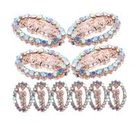 FRCOLOR 24pièces Charms à Ongles Décorations Manucure Élégantes Accessoires Nail Art Avec Gemmes Pour Événements Spéciaux Et Diy Nail Art