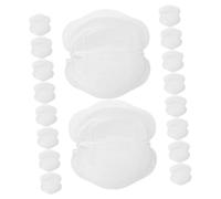 FRCOLOR 24pièces Coussinets Allaitement Jetables Pour Récupération Post-partum Super Absorbants Et Anti-fuites Blancs