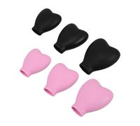 FRCOLOR 2ensemble Housse De Voyage Pour Pinceaux De Maquillage Protecteur Silicone Pour Pinceaux De Fond De Teint Organisateur De Rangement Pour Déplacement