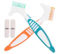 FRCOLOR 2ensembles Étuis De Voyage pour Brosses à Dents Kit De Brossage Pratique avec Gobelet Parfait pour Vos Déplacements Et Pique-