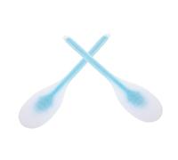 FRCOLOR 2pièces Applicateur Dos Lotion Doux Brosse Peau Sensible Application Crème Auto-usage Femme Senior