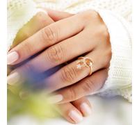 FRCOLOR 2pièces Bague Vague Ouverte Étoile Lune Bagues Mode Femme Décoratives Ajustable Pour Doigts