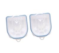 FRCOLOR 2pièces Bol pour Vernis à Ongles et Dissolvant de Bols Pratiques pour Soins de Manucure et Spa