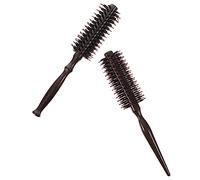 FRCOLOR 2pièces Brosse à Cheveux Poils De Sanglier Anti- Avec Pour Coiffure Bouclée Démêlage Facile Et Soin Capillaire