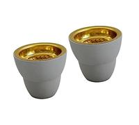 FRCOLOR 2pièces Brûleur à Main Censer Arabe Du Moyen- Pour Festivals Support De Bureau Élégant Et Pratique