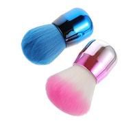 FRCOLOR 2pièces Coffret Pinceau Maquillage Pinceau Fond De Teint à Cosmétique Pour Visage