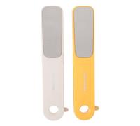 FRCOLOR 2pièces Exfoliante pour Manche Râpe à Callosités pour Éliminer Peaux Mortes Outil de Soin sous Douche pour Femmes et Hommes