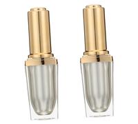 FRCOLOR 2pièces Flacon Pinceau Pour Vernis à Ongles Flacon Vide Avec Couvercle à Brosse Pour Vernis à Ongles Et Cosmétiques