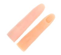 FRCOLOR 2pièces Main Entraînement Silicone Modèle de Doigt Flexible pour Pratique de Manucure Doigt Entraînement Réaliste Set