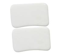 FRCOLOR 2pièces Outil de Massage Facial Gua Sha Blanche Planche de Grattage pour Soulagement Musculaire Kit de Soins pour Spa à Domicile