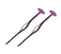 FRCOLOR 2pièces Pins à Cheveux Colorés Pour Perruques Halloween Accessoires De Coiffure Pour Garçon Fille Lot De Pinces à Cheveux Pour Fête