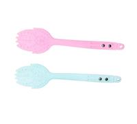 FRCOLOR 2pièces Point Acupuncture Marteau Batte De Massage Battement De Massage Lot De Planches Multifonctions Pour Hommes Bleu Et Rose