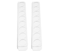 FRCOLOR 2pièces Porte-flacons pour Réfrigérateur avec Emplacements Organisateur de Rangement pour Flacons du Diabète ou Stockage de Peptides Étui à Flacons pour Maison Laboratoire