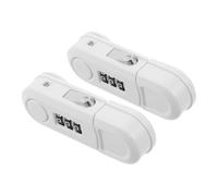 FRCOLOR 2pièces Verrous De Sécurité Pour Garçon Fille Pour Placards Et Armoires De Cuisine Verrou à Code Sans Perçage Pour Portes De Réfrigérateur Salle De Bains