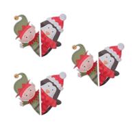 FRCOLOR 3 Ensembles Autocollants Magnétiques Réfléchissants de Noël pour