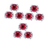 FRCOLOR 3 ensembles Bague Œil Vintage Bague Yeux De L'Enfer Bague Œil Du Diable Bague Pour Homme Bague Œil Du Dragon Du Diable Bijoux Pour Hommes Bague Punk 3 pièces * 3