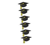 FRCOLOR 3 Ensembles Broche Chapeau De Docteur Graduation Cap Chapeau De Diplomé Épinglette De Remise Des Diplômes 2024 Bouton De Graduation Revers Badge Goupille Broche Broche 2 Pièces * 3
