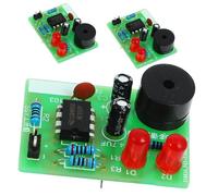 FRCOLOR 3 Ensembles Kit Soudure Électronique DIY Plaque Pratique pour Circuits Flash Projet Soudage Facile Kit Électronique Portable pour Débutants et Hobbyistes