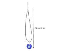 FRCOLOR 3 ensembles Set de Bijoux Œil Démon Collier Ras Cou et Bracelet Femme et Durable pour Protection