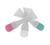 FRCOLOR 3 Ensembles Silicone Skincare Brush With Replaceable Heads Facial Mud Mask Applicator Body Lotion Spatula Eye Makeup Tool For Precise Application Quick Drying And