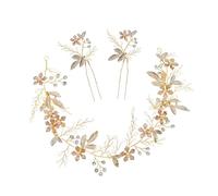 FRCOLOR 3 Pcs 1 Lot D'Épingles À Cheveux En Forme De U Avec Strass Pinces À Cheveux Bijoux Bandeau Accessoire Pour Cheveux Pour Femme Transferts À Frotter Pour Travaux Manuels